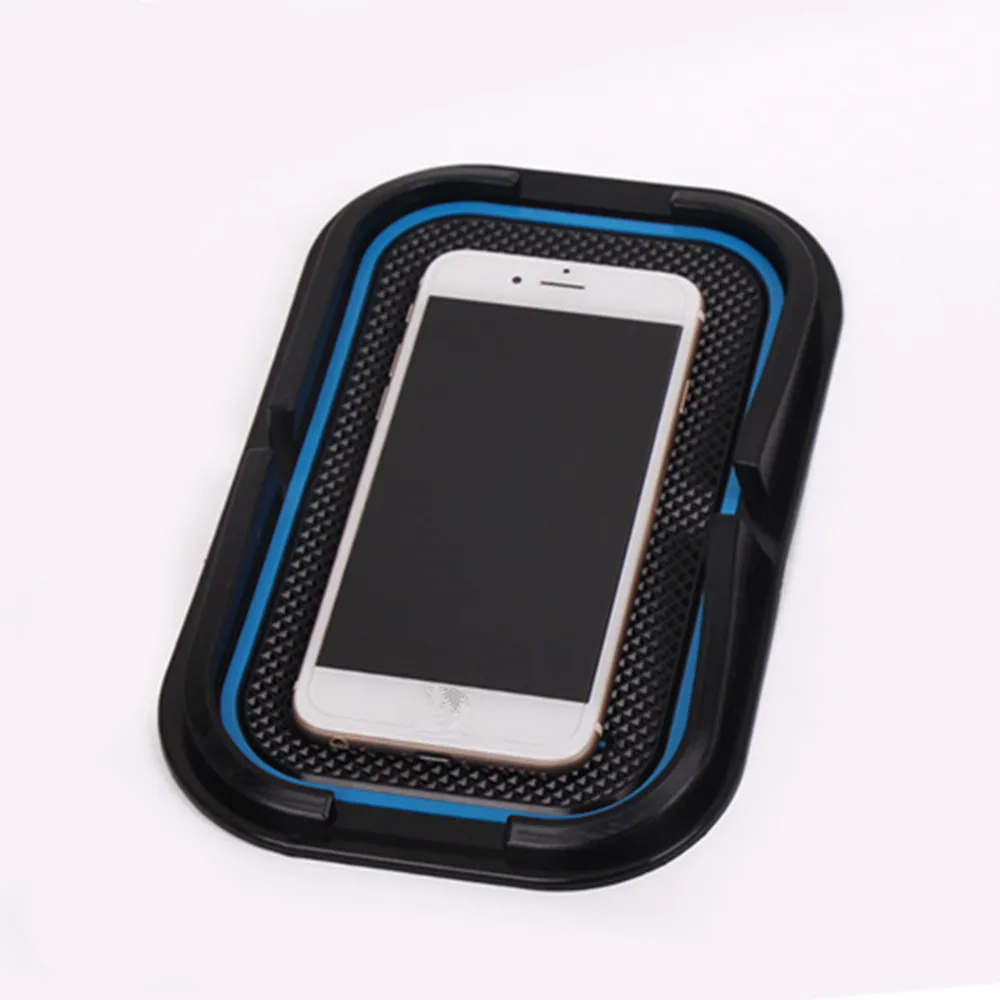 Автомобильный держатель для телефона автомобильные Нескользящие коврики коврик