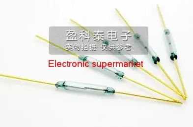 200PCS/LOT Reed Switch MKA14103 GLASS Green 14MM normally open Low Voltage |
