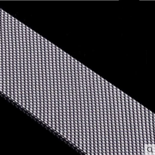 silver Соединяющий ремешок браслета для apple watch band series 5 4 Миланская Петля из нержавеющей стали для iwatch 3 2 1 браслет 38 42 мм 40 мм 44 мм - Цвет ремешка: silver
