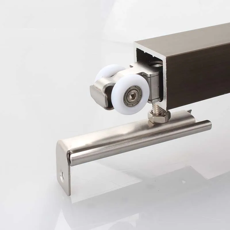 

free shipping door roller ultra-quiet wooden furniture sliding door pulley hanging track nylon wheel glass bearing door hardware