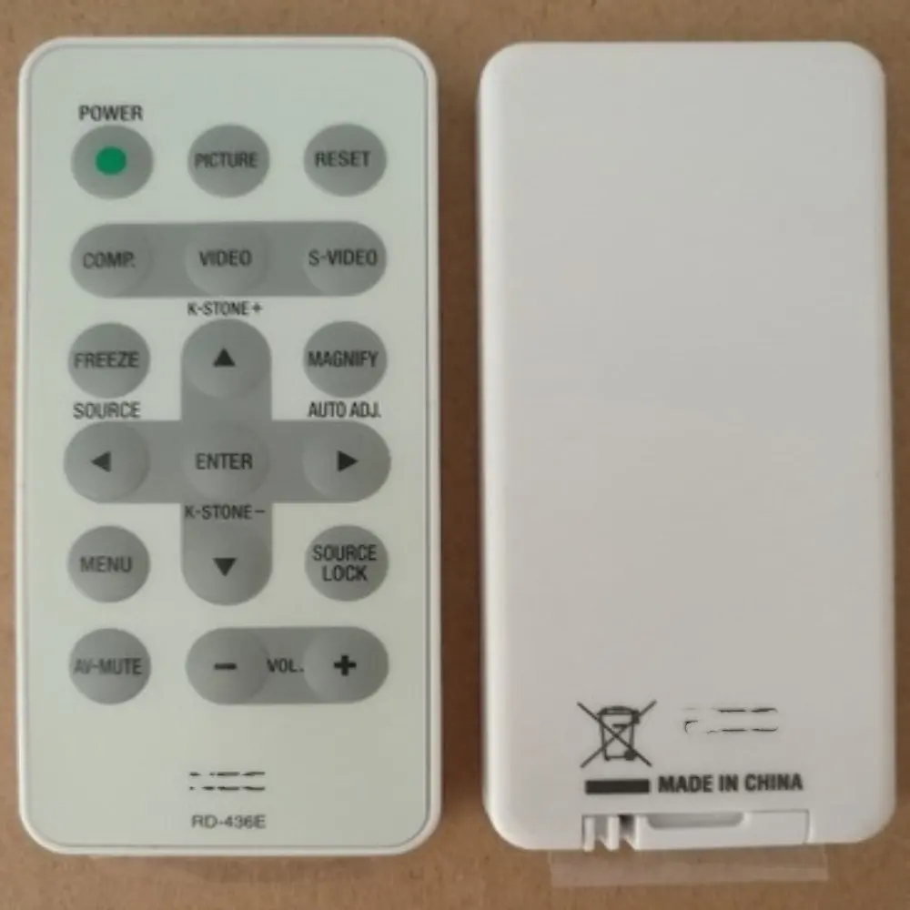 

CN-KESI FIT Original Projector Remote Control RD-436E For NEC NP100 NP200 NP100+ NP200+ series Projector