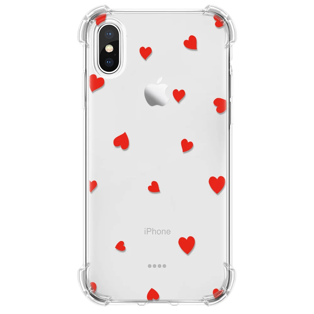 Чехол с воздушной подушкой для iPhone X 7 Plus 8 6 6S 5 5S SE 2020 Кристальный чехол 11 Pro Xs Max XR