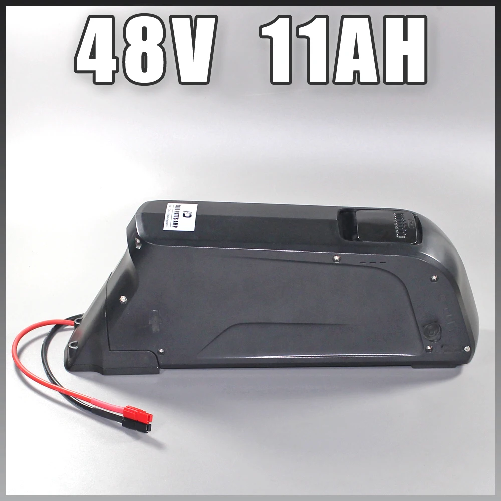 

48V 11AH Lithium ion Electric E Bike Battery Hailong EBike with 30A BMS for 750W BBS02 1000W BBSHD Bafang Bicycle Motor