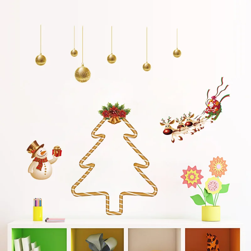 2017 Рождественская елка Новогоднее украшение для вечеринки подарок с оленем