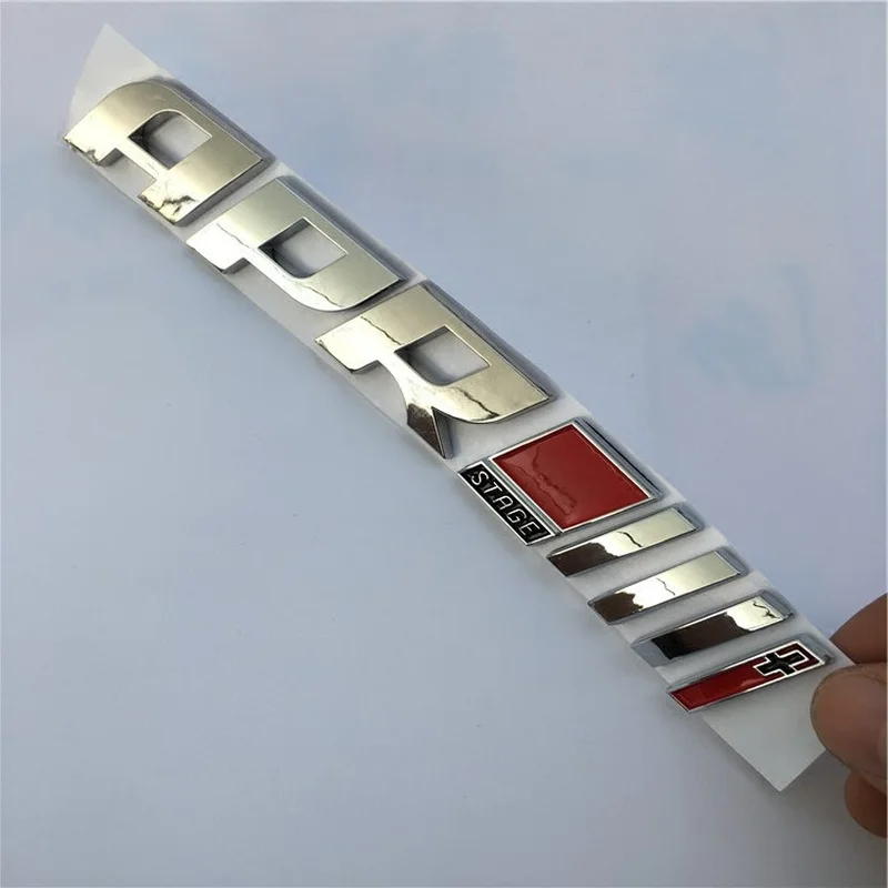 ABS значка автомобиля Апрель логотип сзади Стикеры для Audi Sline RS Quattro A1 A3 A4 A5 A6 A7 A8 q3 Q5