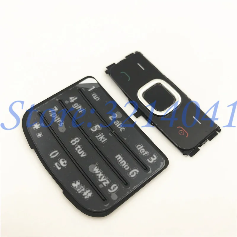 Для Nokia 6700 6700C классический корпус клавиатура мобильный телефон 6700C клавиатура замена английский или клавиатура с русским шрифтом