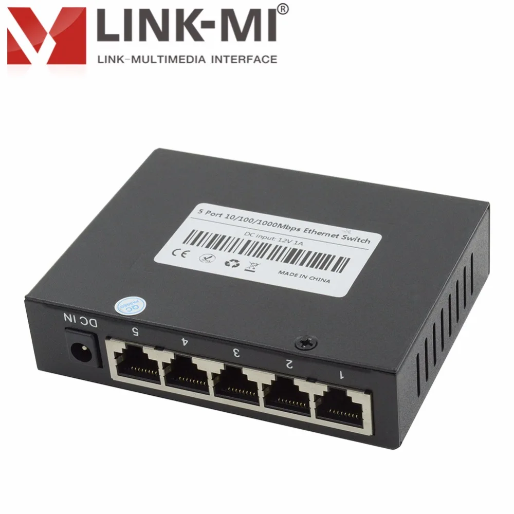 Настольный гигабитный Ethernet POE удлинитель с переключателем полный/полудуплексный