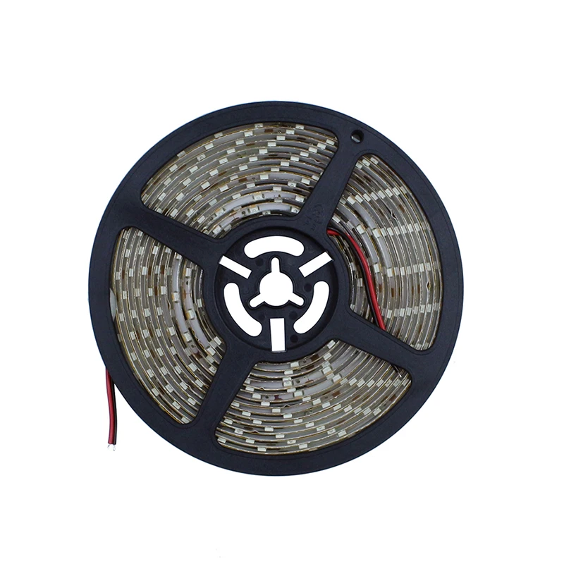 Розовый цвет 3528 Светодиодная лента 5 м 60LED/м DC12V гибкая IP 65 Водонепроницаемая
