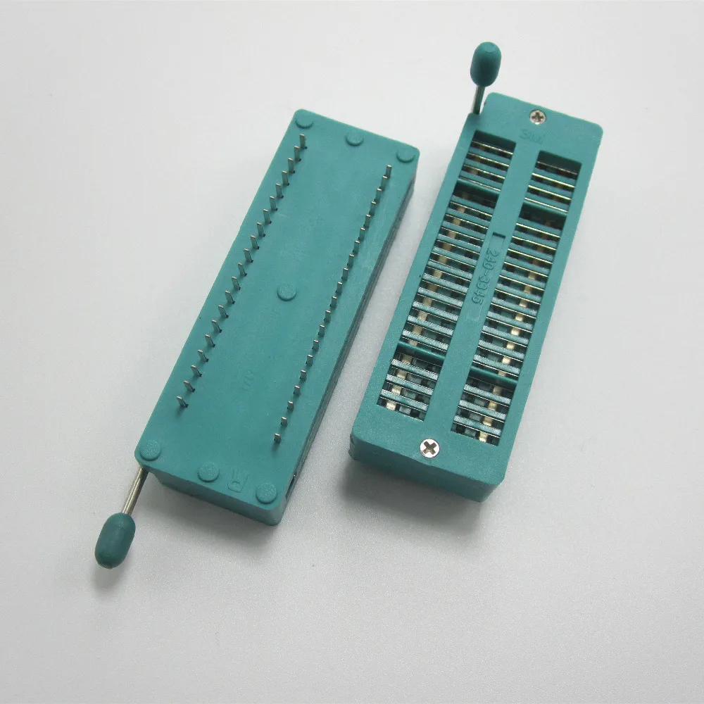 2 шт. 40 контактный Универсальный ZIF погружной тестер IC|ic tester|ic dipic pin |