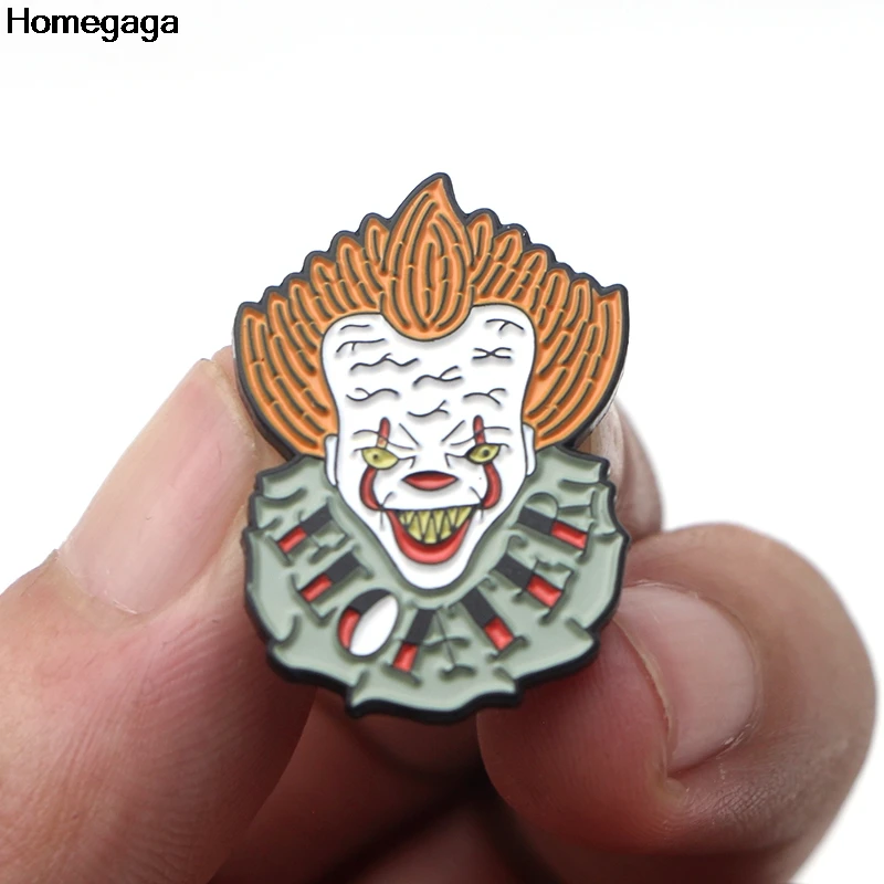 Homegaga Стивен Кинг это цинковые булавки рюкзак одежда медаль для сумки рубашка шляпа знаки отличия значки броши для мужчин и женщин D1945