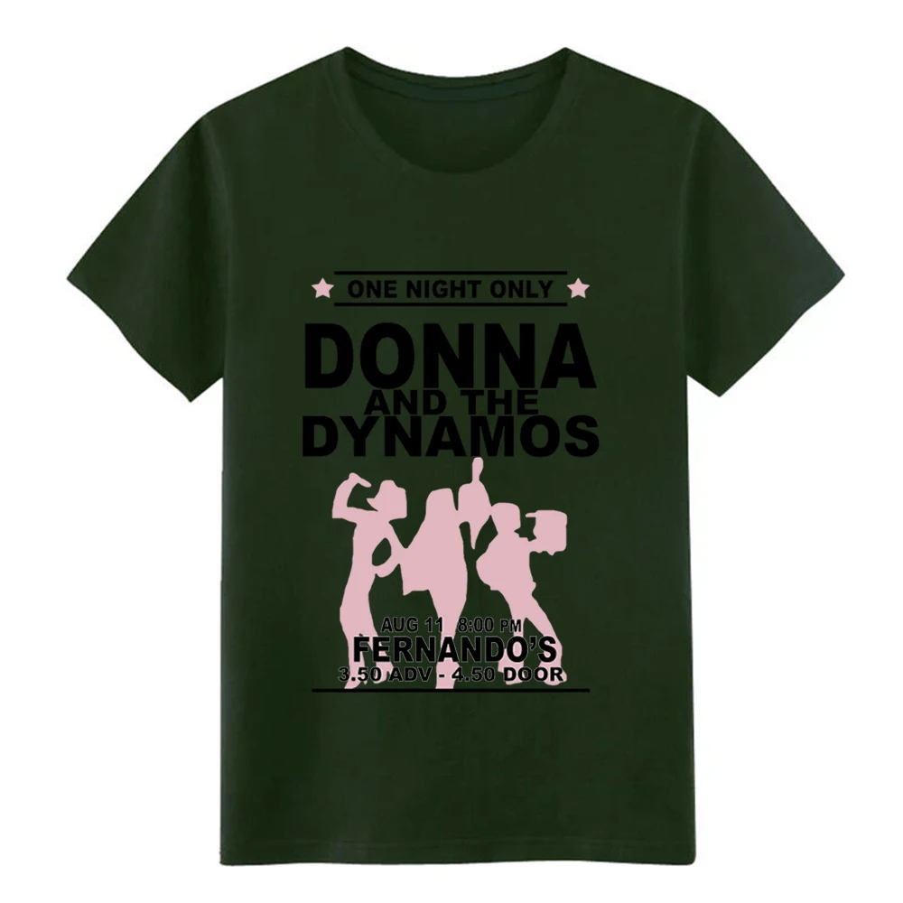 Мужская футболка Donna and the Dynamos хлопковая S-3xl с принтом новая стильная