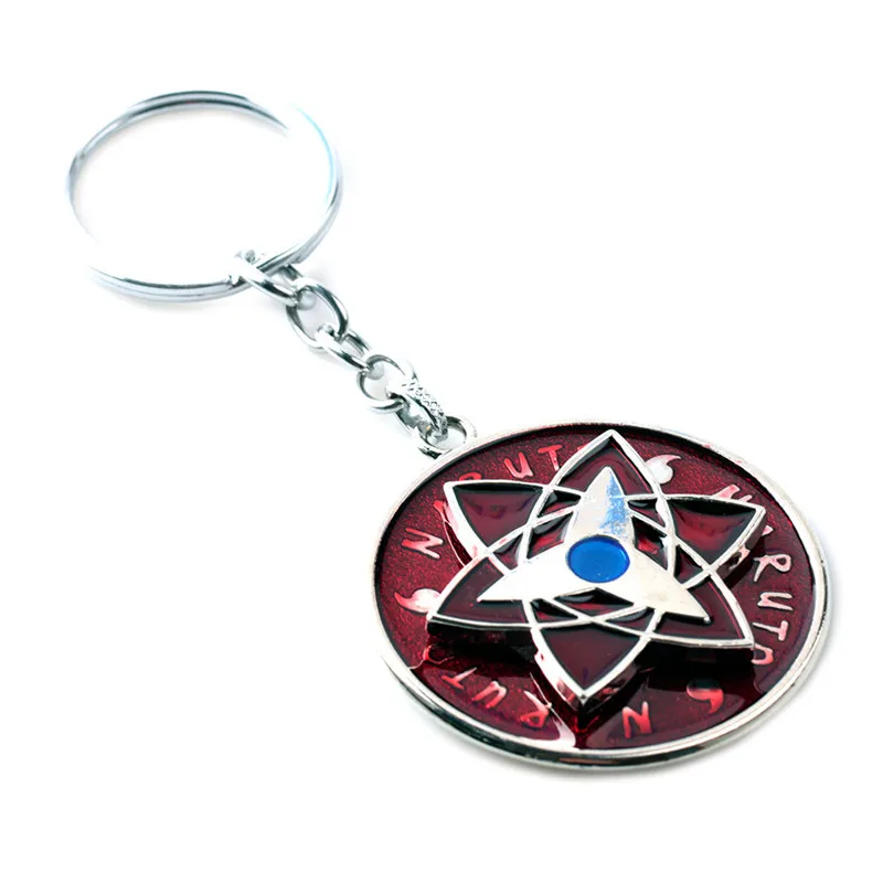 Лидер продаж брелок Sasuke поворотный из сплава высокое качество подвеска для