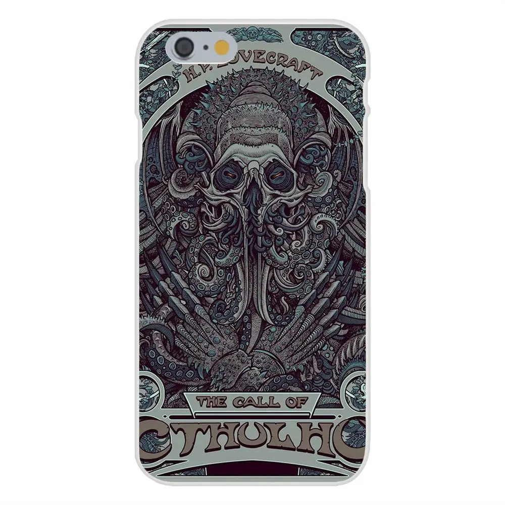 Мягкий чехол для мобильного телефона Apple iPhone 4 4S 5 5C 5S SE 6 6S 7 8 Plus X XS Max XR Cool Lovecraft Film