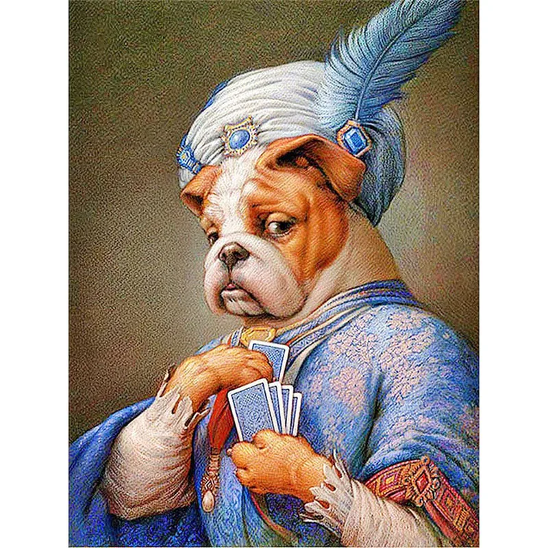 

YI яркая Алмазная картина «аристократический Кот», вышивка крестом, стразы, Декор для дома CNN