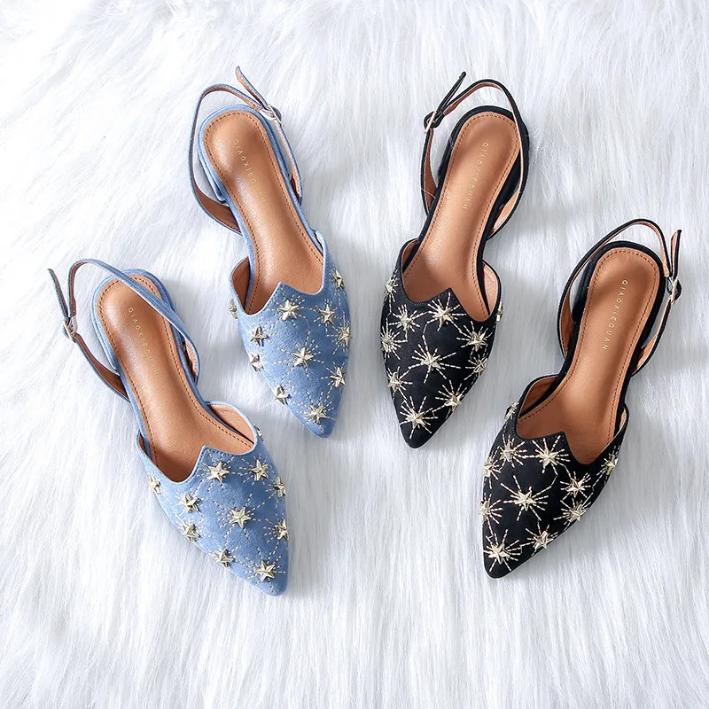 Summer Sandals Fashion Rive Shallow Slippers Casual Women Mules Shoes Spring Autumn Outside Slides Flat | Обувь