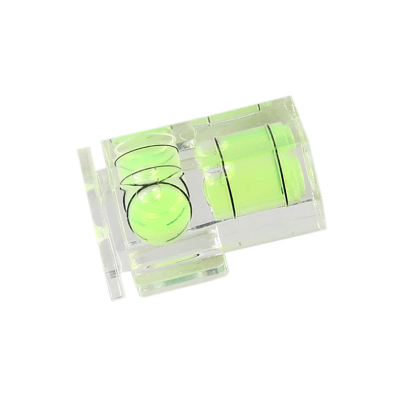 

100pcs Dual 2 Axis Bubbles Spirit Level Gradienter For Camera DSLR Hot Shoe