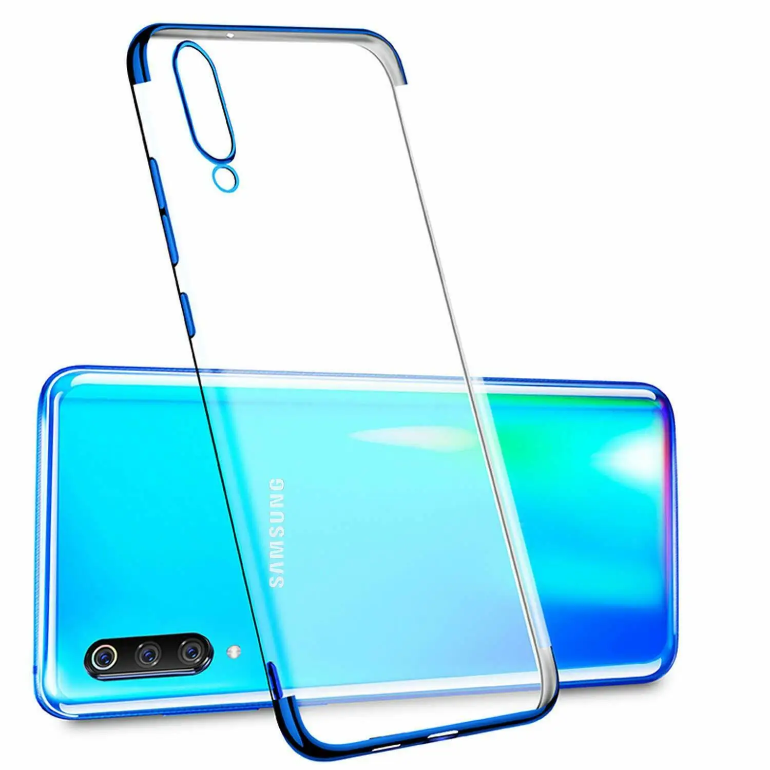 Чехол для Samsung Galaxy A50 A30 A20 A10 A80 A40 M10 M20 M30 A 50 M 30 20 Роскошный прозрачный силиконовый