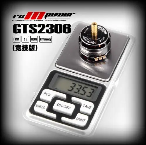 RCINPOWER GTS2306 V2 2400KV 2750KV двигателя 3-5 s Racing Brushess двигатель для FPV RACER Quadcopter RC беспилотный