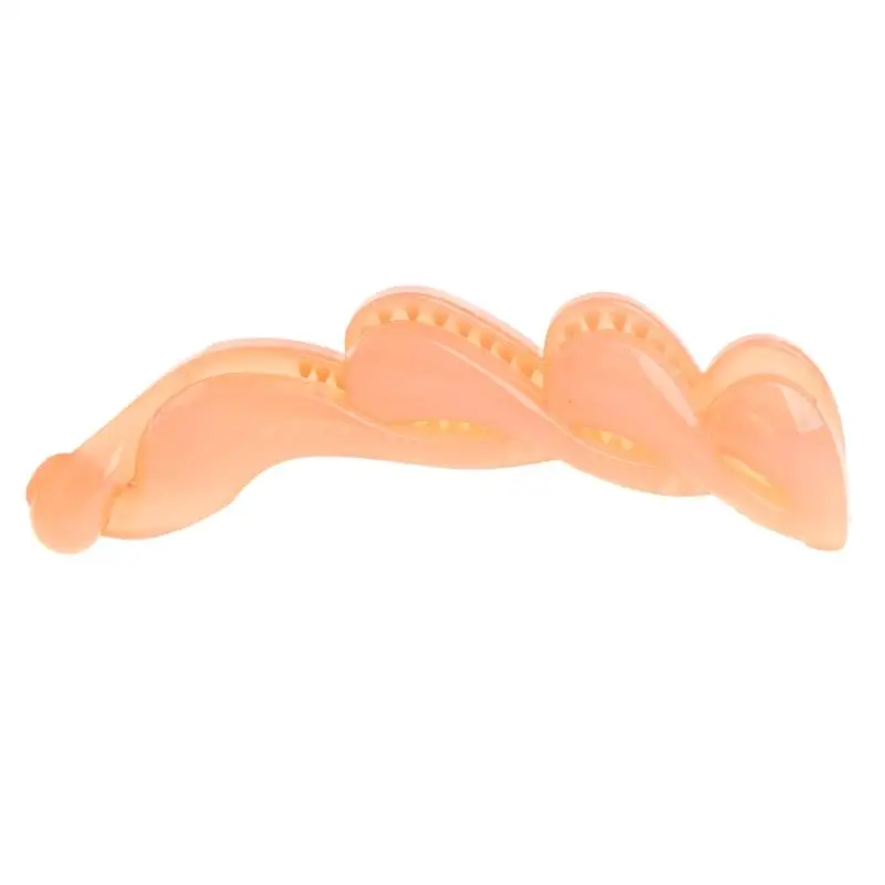 Новые винтажные корейские заколки в форме банана с кристаллами женские для волос