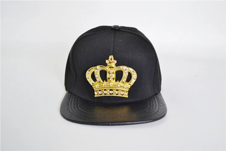 2016 модная кожаная Осенняя брендовая бейсболка в металлическом корпусе