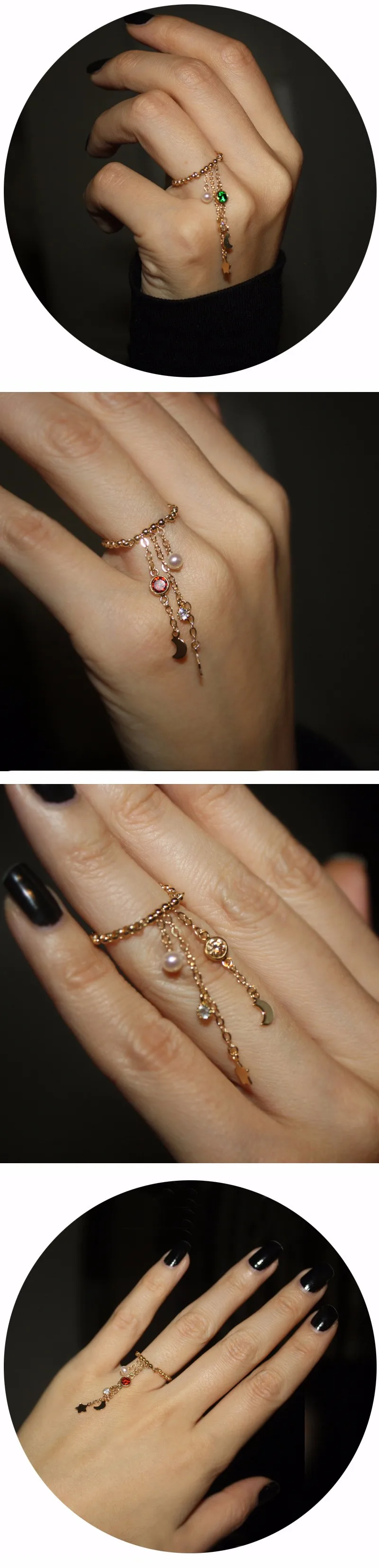 Женское кольцо, 14k золото, Пресноводный Жемчуг, кольцо на палец, свадебное, обручальное, ювелирное изделие, романтический подарок, женское очаровательное жемчужное кольцо для любви