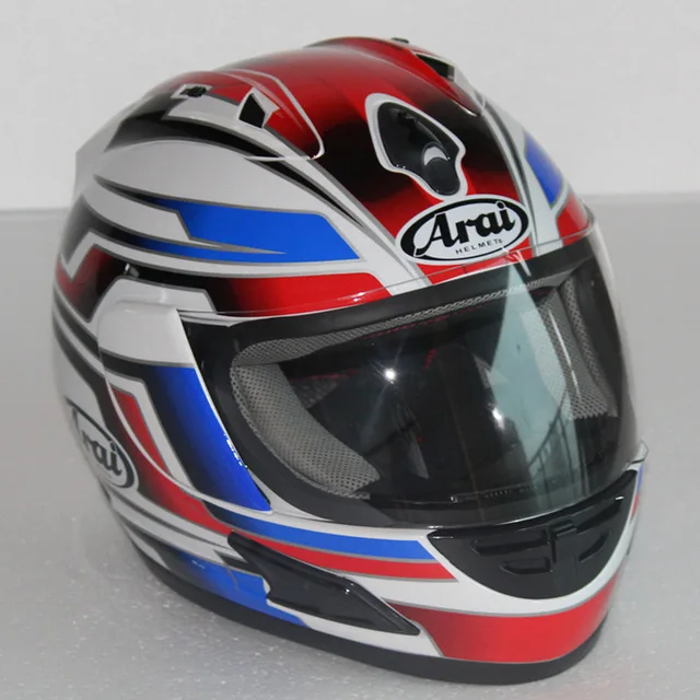 ARAI RX-7 высокого качества Полный шлем мотоцикла. Ветрозащитный Теплый гоночный шлем, Capacete - Цвет: 10