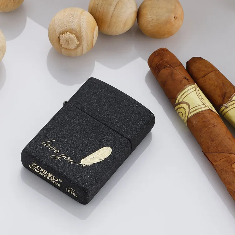 Керосиновая сигаретная зажигалка, масло, бензин, многоразовая зажигалка, масло, фитиль, флип-топ, ZORRO, высокое качество, несколько моделей