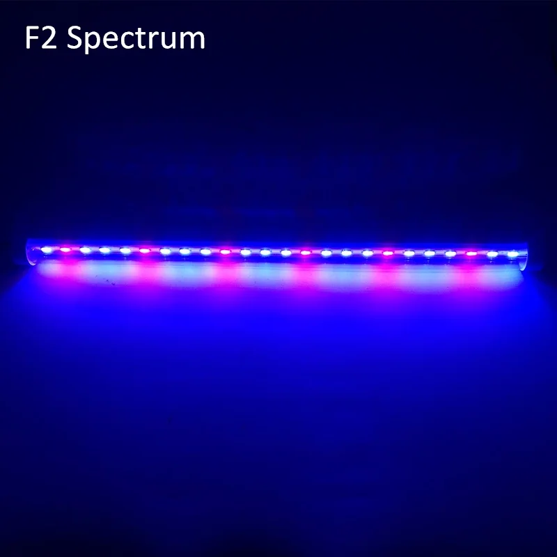 F2 Spectrum Grow Led ReBlue лампа для растений, фито-лампа, светодиодный светильник для выращивания, 12 Вт, T5, светильник для выращивания цветов, полный спектр, светодиодная лампа для выращивания растений в помещении - Испускаемый цвет: F2 Spectrum Grow Led