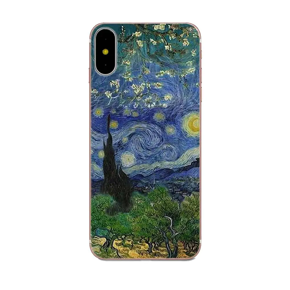 Doctor Who Van Gogh Art для Xiaomi Redmi Note 2 3 3S 4 4A 4X 5 5A 6 6A Pro Plus резиновый мягкий чехол телефона из