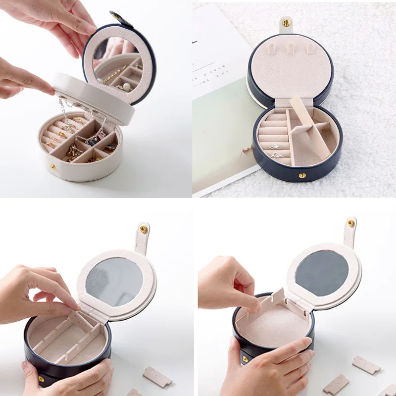 ASFULL Europe Jewelry box jewelry exquisite for case makeup Organizer storage container graduation anniversary gift | Дом и сад