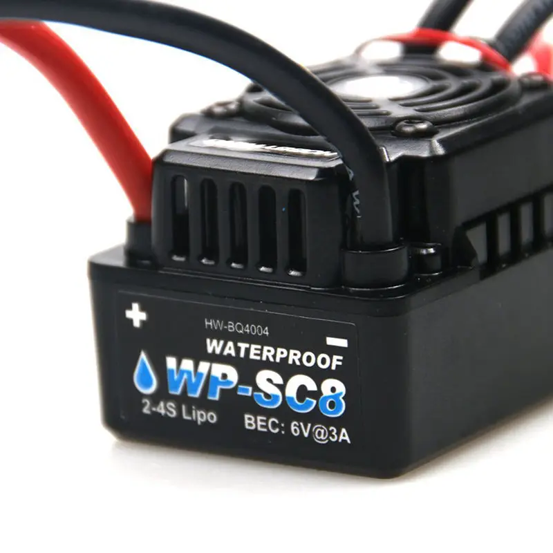Hobbywing EZRUN WP SC8 водонепроницаемый 120A бесщеточный ESC контроллер скорости для 1/10