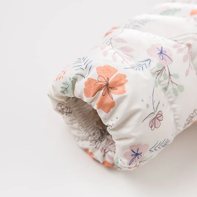 DBM9203 Детский пуховик с белым утиным пухом верхняя одежда для девочек 90% | Мать и