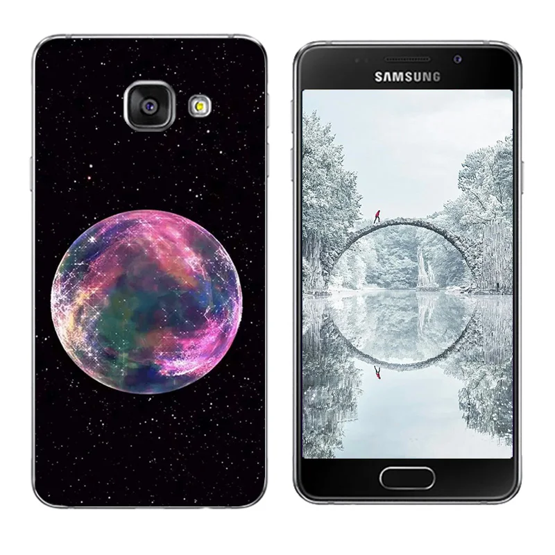 Чехол для Samsung A3 2016 мягкие силиконовые чехлы телефонов с принтом Const Galaxy A310 A310F Coque |