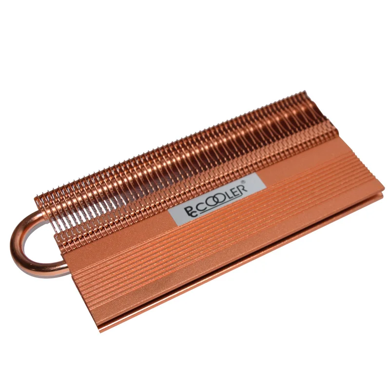 Pccooler R6 B12 из чистой меди с тепловым стержнем heat pipe памяти охлаждения Оперативная память кулер для DDR1/2/3/4 радиатора памяти кулер