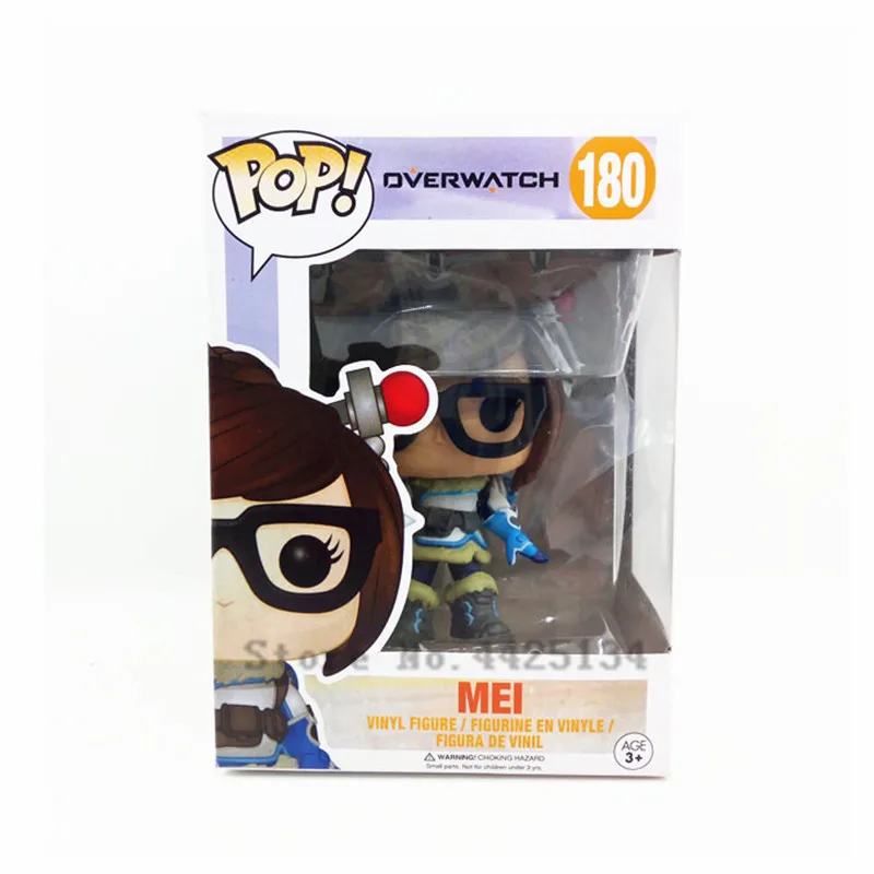 Funko Pop Hot Game OW Rye Pioneer Vanguard#93 жнец смерти#92 Tracer#97 Winston Widowmaker Soldiers может Модель фигурка игрушка подарок