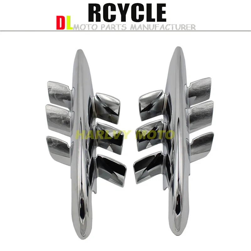Хромированные Обтекатели Shark Gills для Honda Goldwing GL1800 2001-2010 07 08 09 | Автомобили и