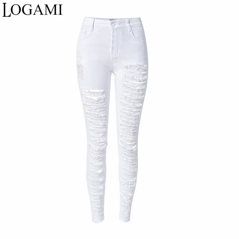 Джинсы женские с высокой талией|jeans woman elastic|distressed jeans womenripped for women |