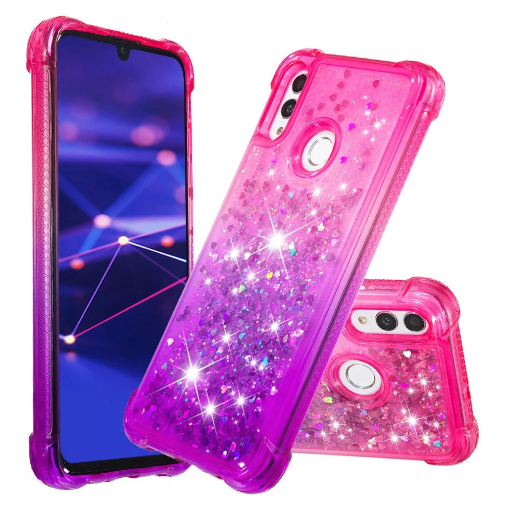 Для huawei P Smart 2019 Honor 10 lite чехол роскошные стразы с блестками звезды чехлы для