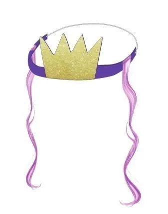 Head Hccessories Вечерние украшения в виде Медузы русалки, пастельные медузы, товары для дня рождения русалки, бумажное украшение, подарки на день рождения - Цвет: Head Hccessories