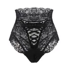 Потрясающие сексуальные трусики для женщин с высокой талией, кружевные стринги и стринги, нижнее белье для женщин, открытые трусы, имитация нижнего белья