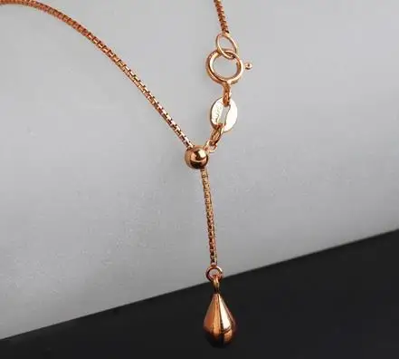 18 k rose gold necklace 2.5 grams of 18 