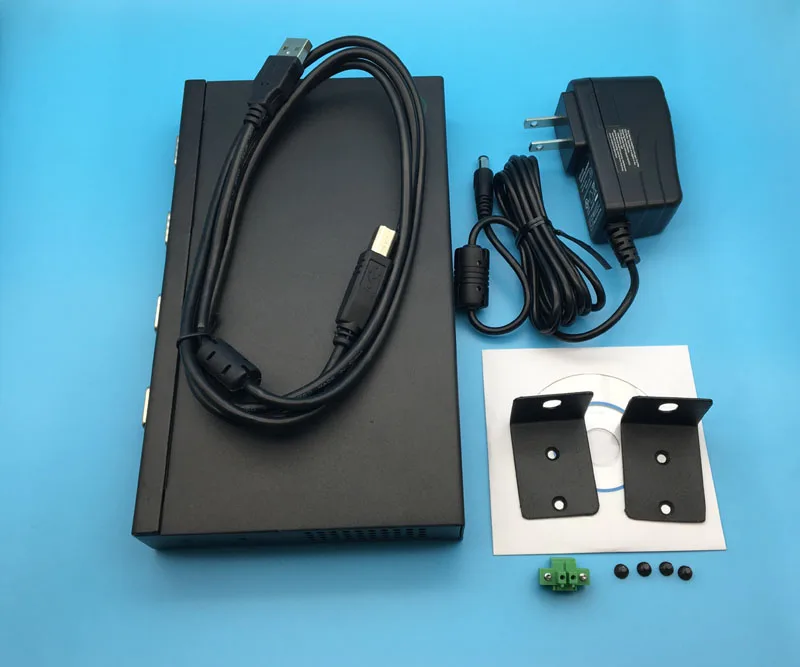 USB 2 0 к RS232 серийный Порты и разъёмы адаптер 4 DB9 Pin RS 232 HUB конвертер чип FTDI Поддержка