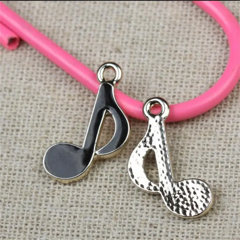 Подвеска из цинкового сплава с черной эмалью 30 шт. | Украшения и аксессуары