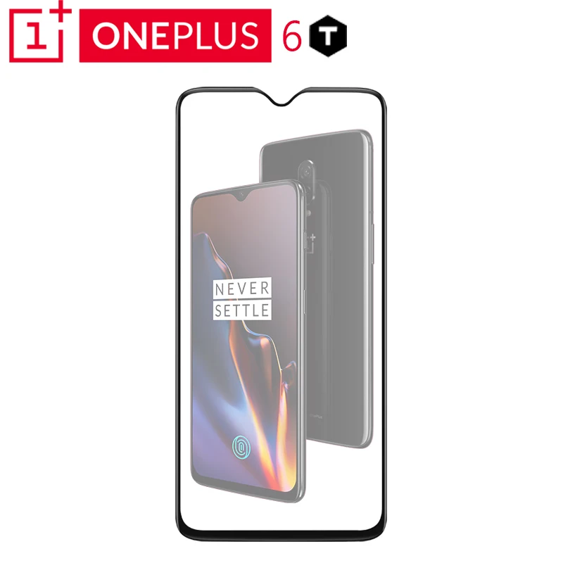 Оригинальный Oneplus 6T 3D закаленное стекло полное покрытие протектор экрана