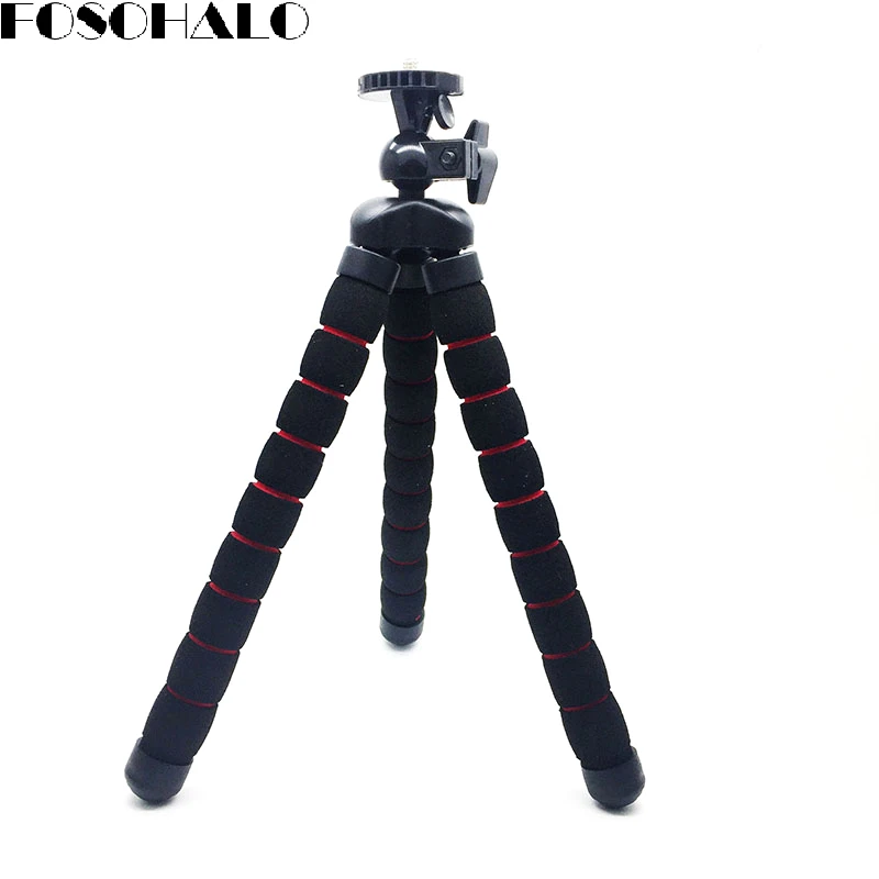 FOSOHALO 250 мм Средний Octopus штатив SLR камера для мобильного телефона Gopro Hero 5/4/3 +/3 Sj4000