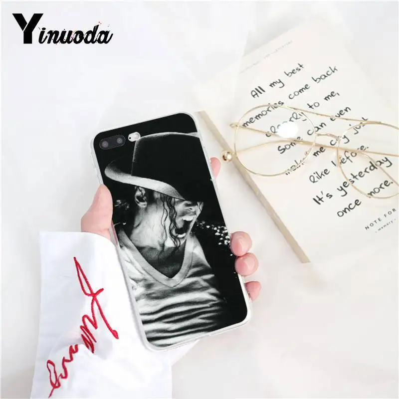 Yinuoda Майкл Джексон певец Новинка Fundas чехол для телефона iPhone 8 7 6 6S Plus X XS MAX 5 5S SE XR 10