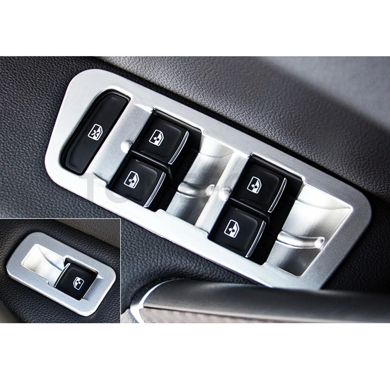 TOMEFON для Volkswagen VW Golf 7 MK7 ABS хром вентиляционное отверстие выход оконный переключатель Co пилот коробка Celling ручка внутренняя отделка