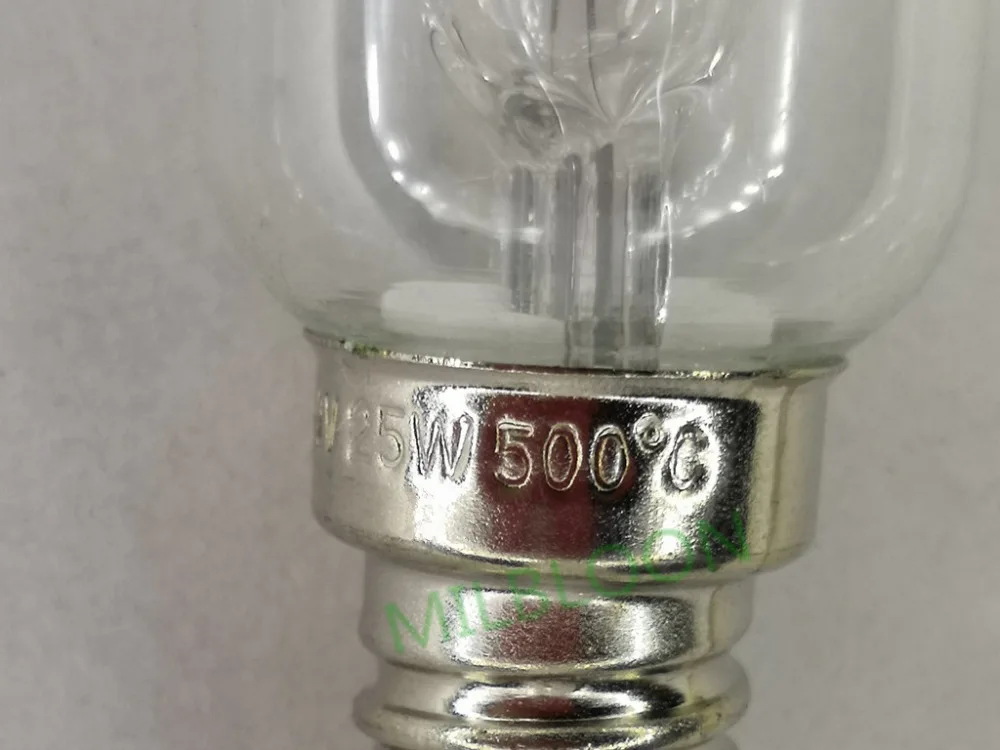 Профессиональная печь лампы E14 220 V~ 250 V подходит для высокое Температура лампы E14 высокое Температура ласпочка освещения E14 отпариватель лампы