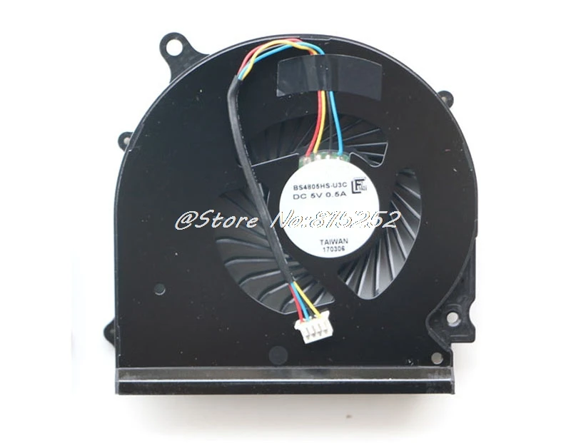 Laptop CPU FAN For Gigabyte P56XT P56X V7 BS4805HS-U3B BS4805HS-U3C 7700HQ GTX1070 New