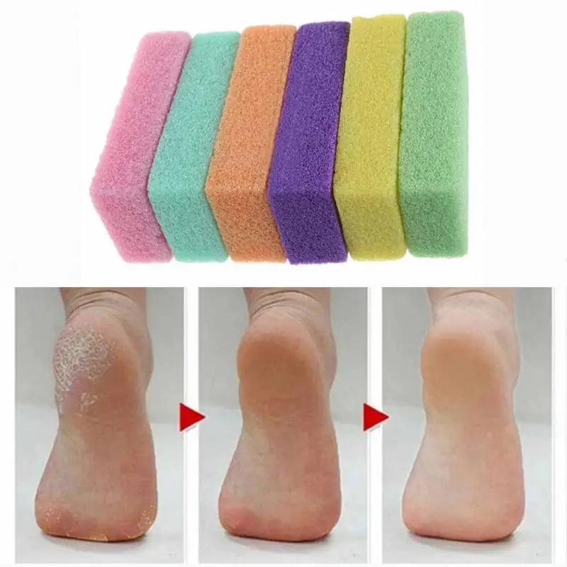 New Pumice Stone Exfoliate Foot Feet Care Dead Dry Skin Callus Pedicure Hard Rough Scrub Remover Scrubber Tool | Красота и здоровье